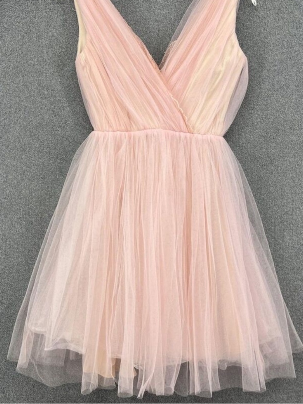Zara Pink Tulle Mini Dress